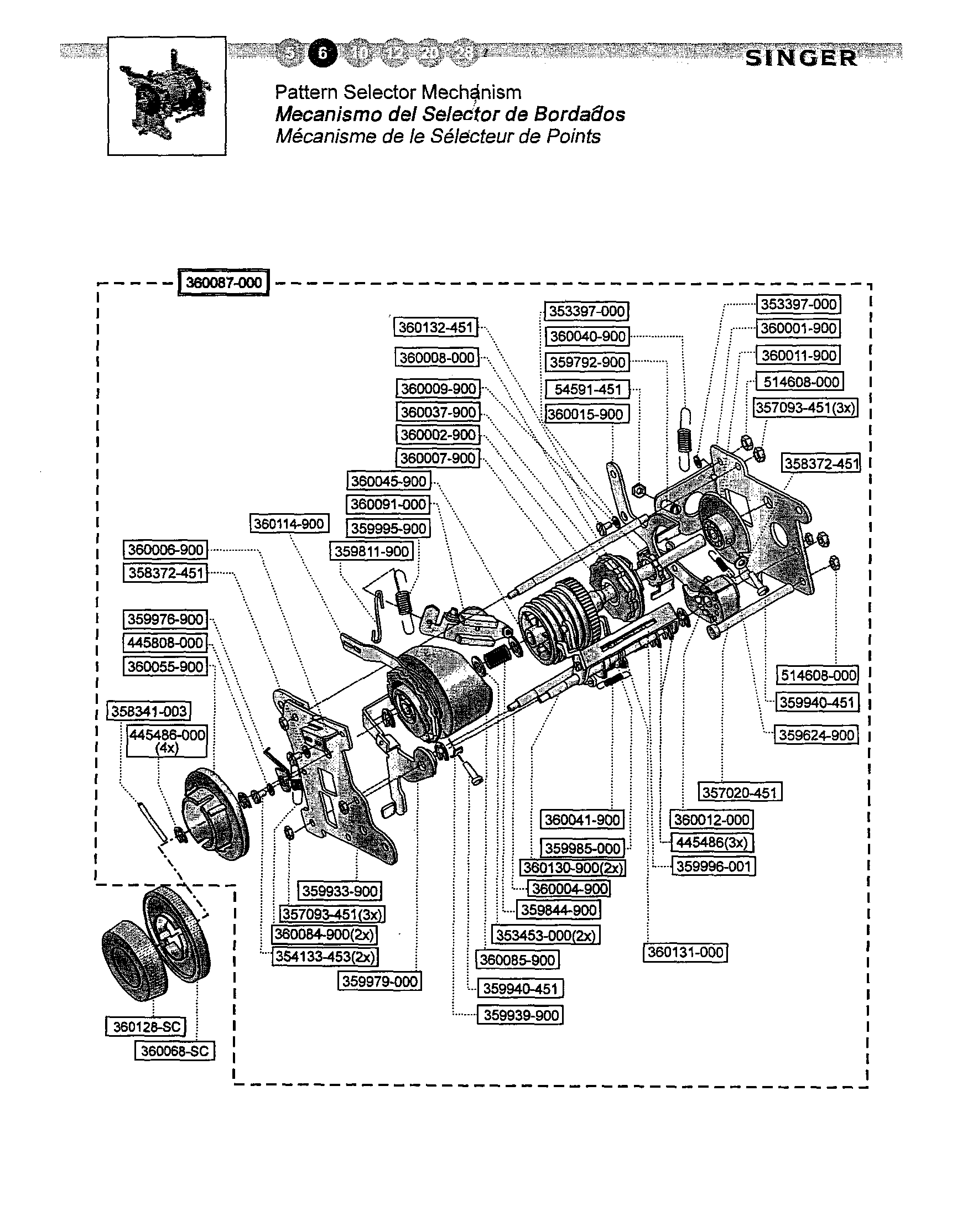 PATTERN SELECTOR