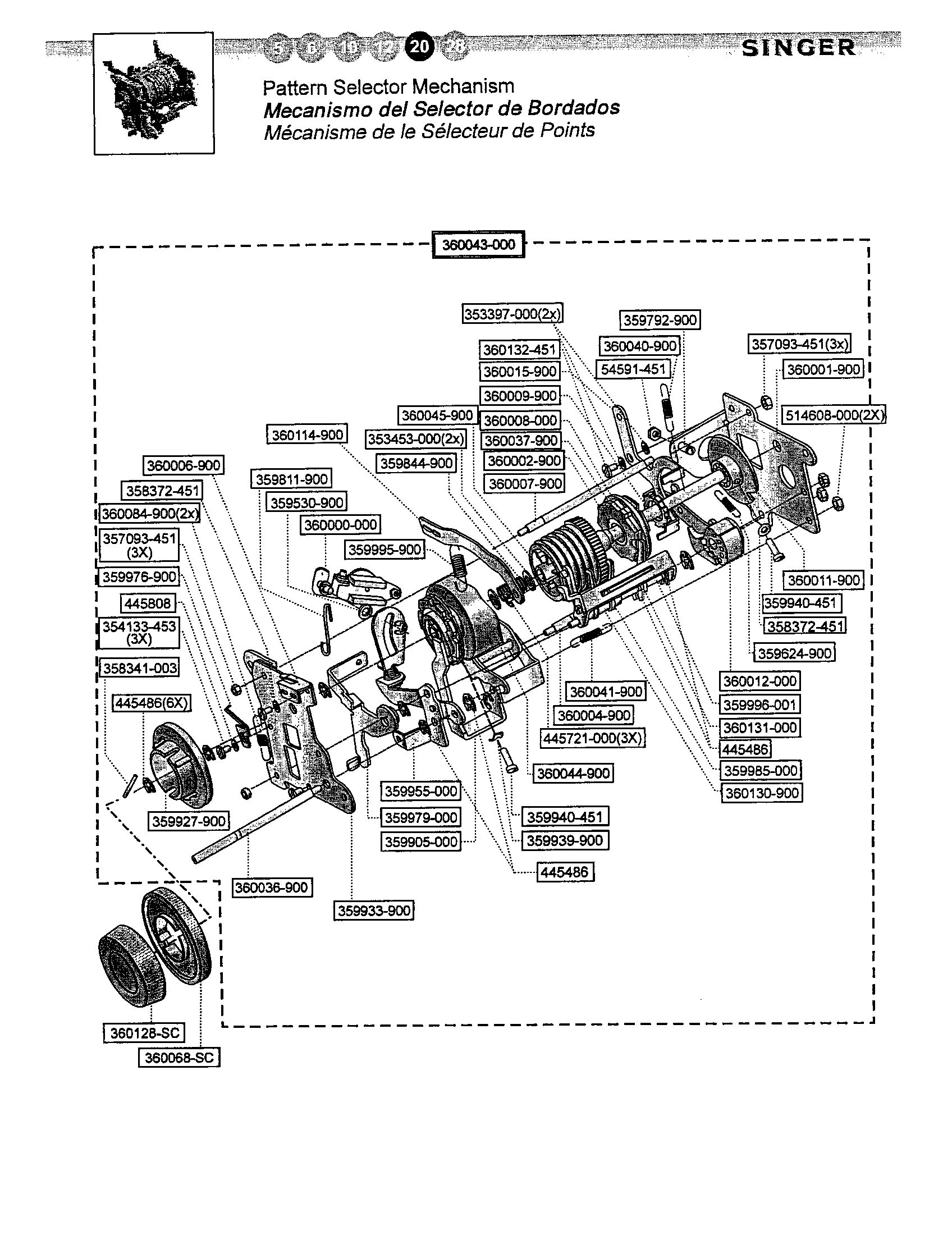 PATTERN SELECTOR