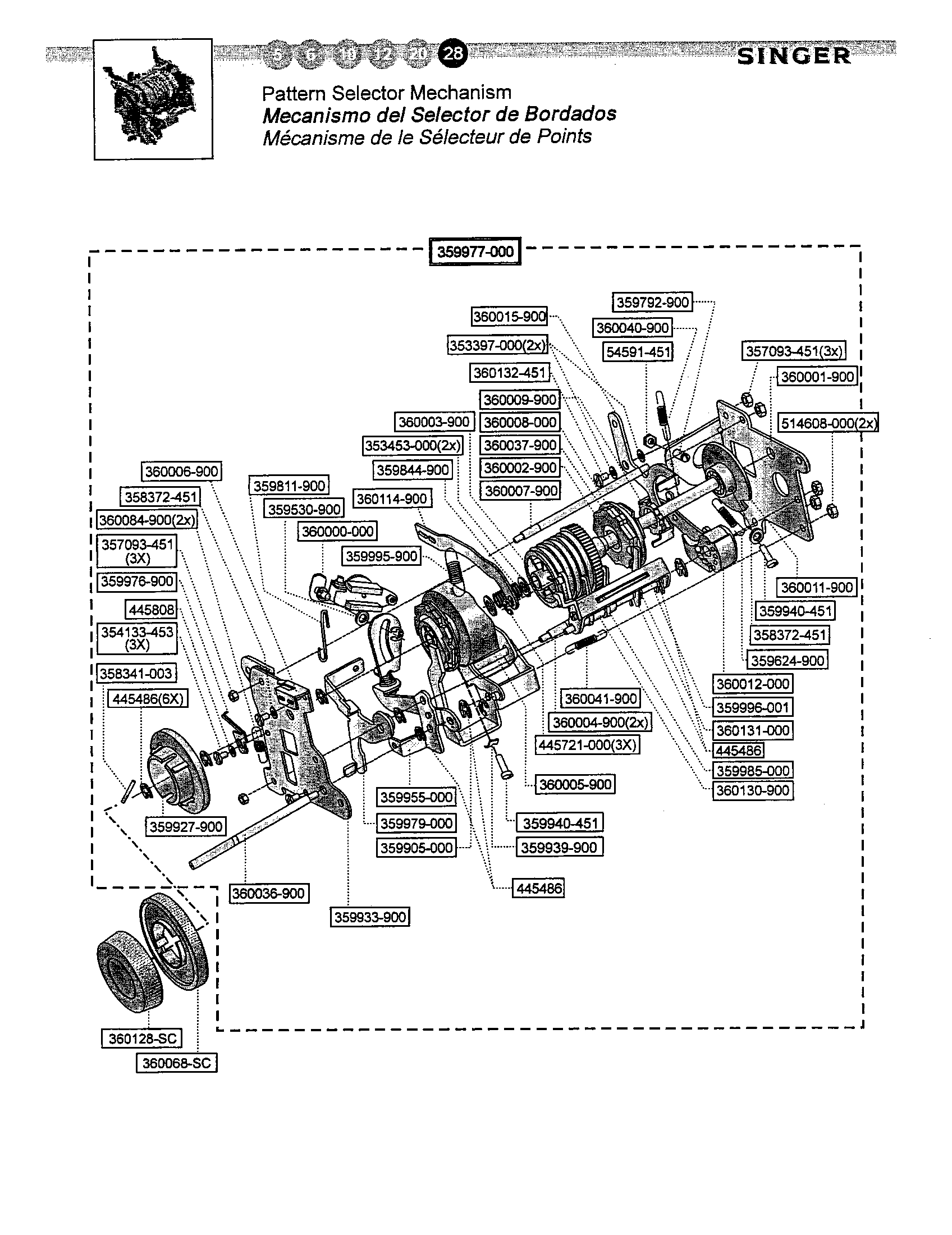 PATTERN SELECTOR