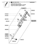 Needle bar frame