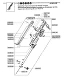 Needle bar frame