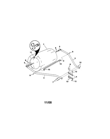 Poly lawn roller