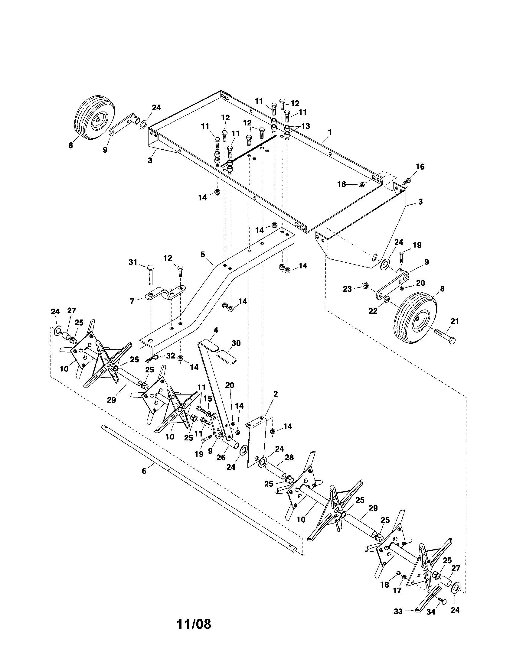 Plug aerator