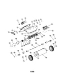 Motor/axle/housing