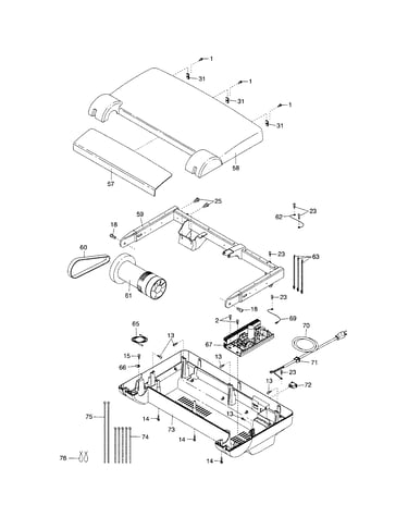Motor/hood