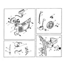 Fan housing/flywheel/ignition