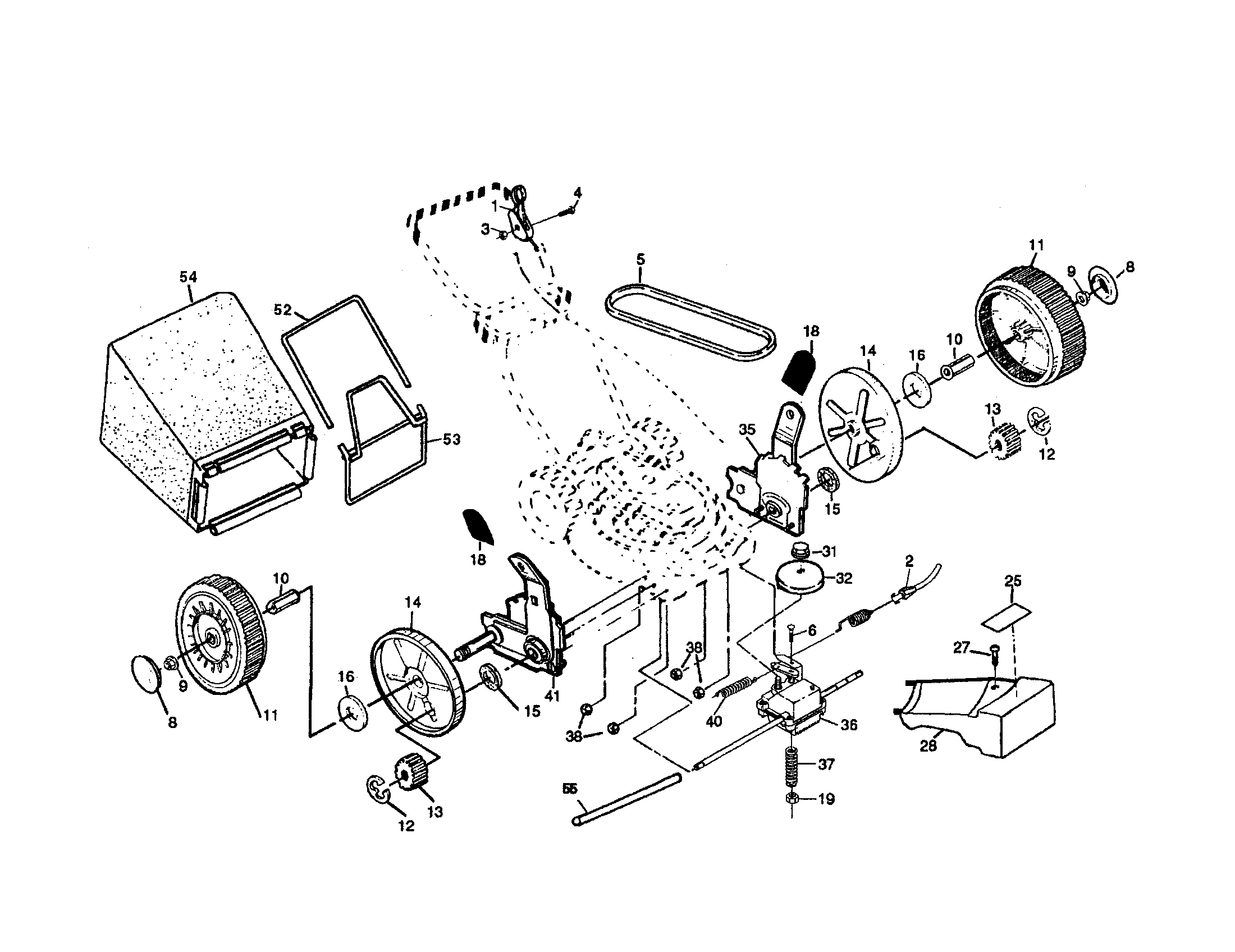 DRIVE CONTROL/GEAR CASE/WHEELS