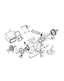 Drive control/gear case/wheels