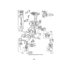 Briggs & Stratton 130202-3256-01 cylinder/crankcase/muffler diagram