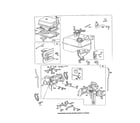 Briggs & Stratton 130202-3256-01 carburetor/fuel tank diagram