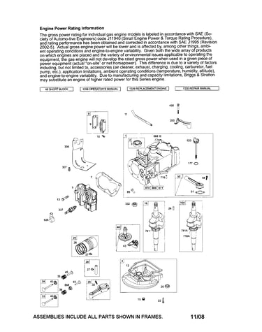 Cylinder/crankshaft/crankcase