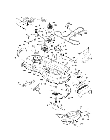Mower deck