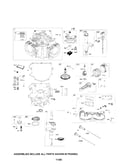 Cylinder/crankshaft/intake manifold