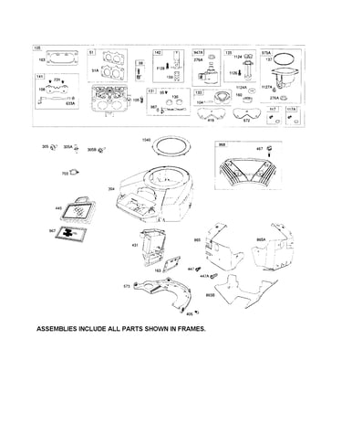 Carburetor/blower housing