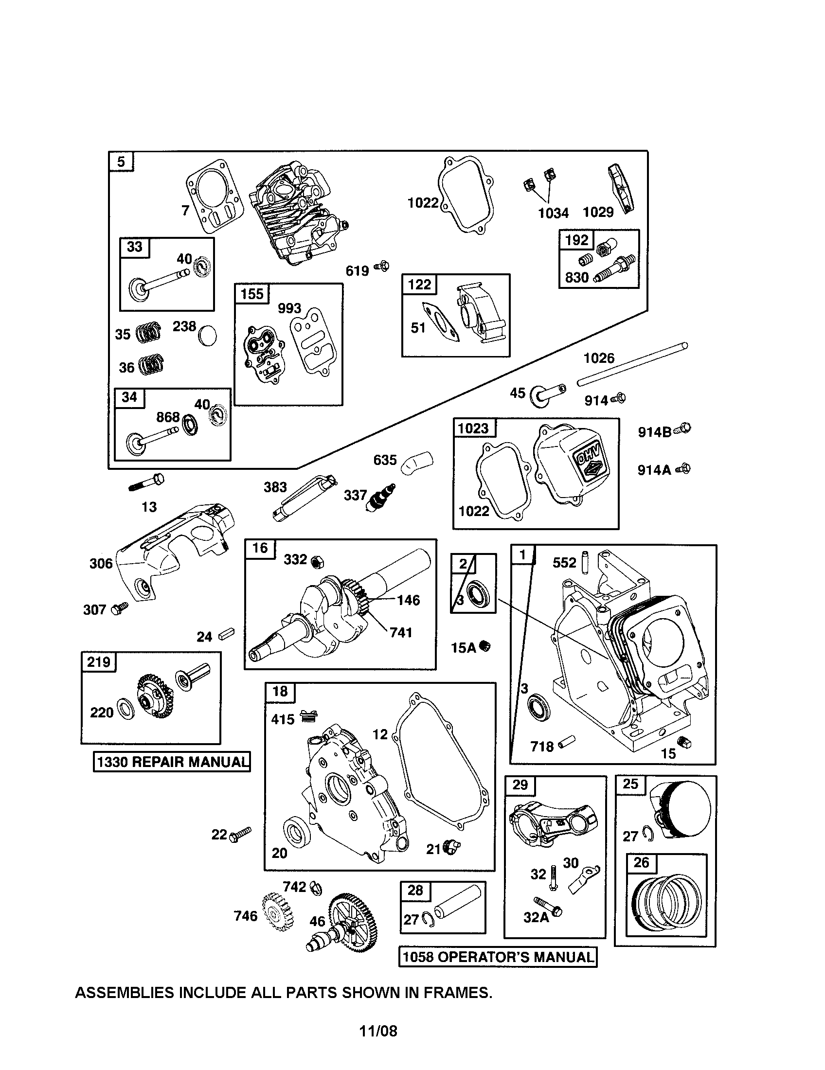 HEAD-CYLINDER/CRANKSHAFT/CRANKCASE