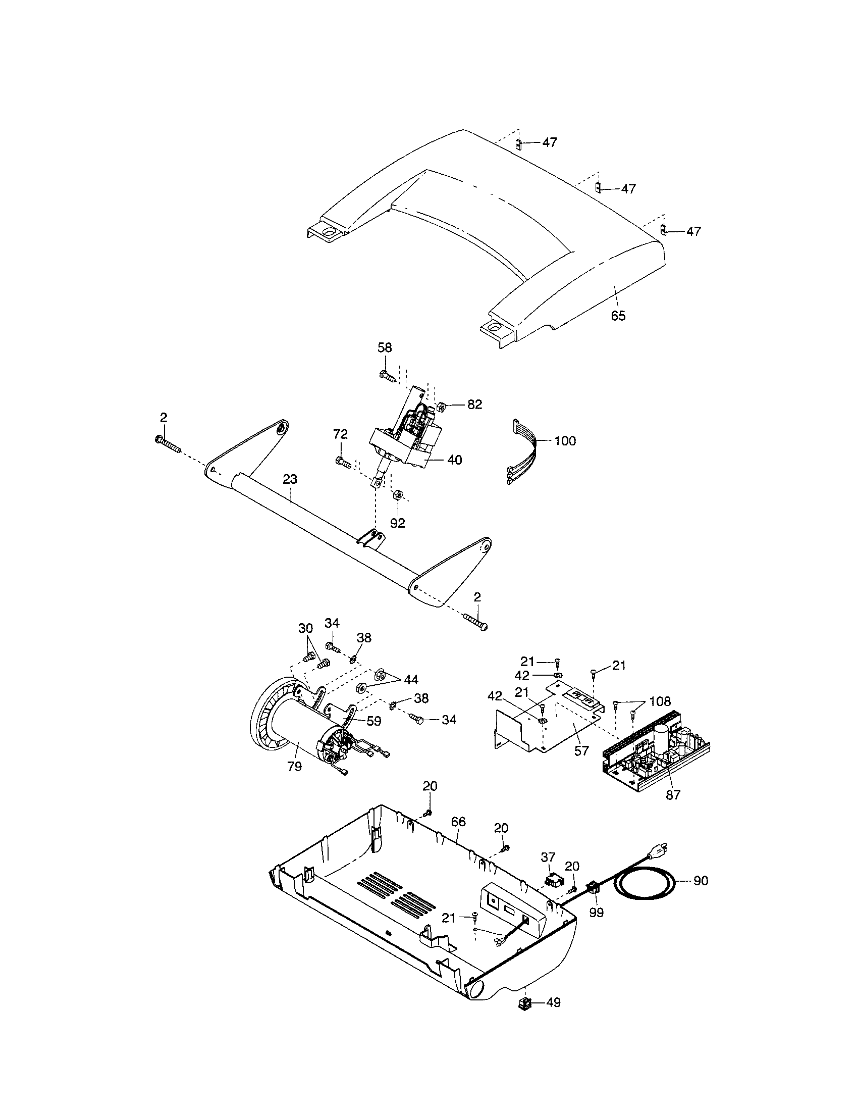 Motor/hood
