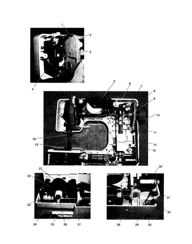Feed base/dc motor