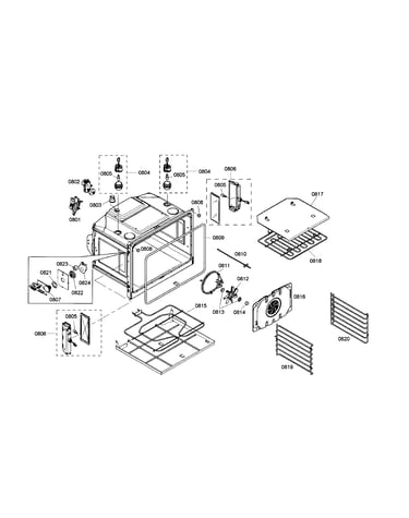 Oven body