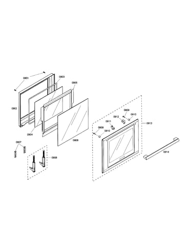 Oven door