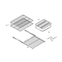 Thermador MEMCW271ES-01 racks diagram