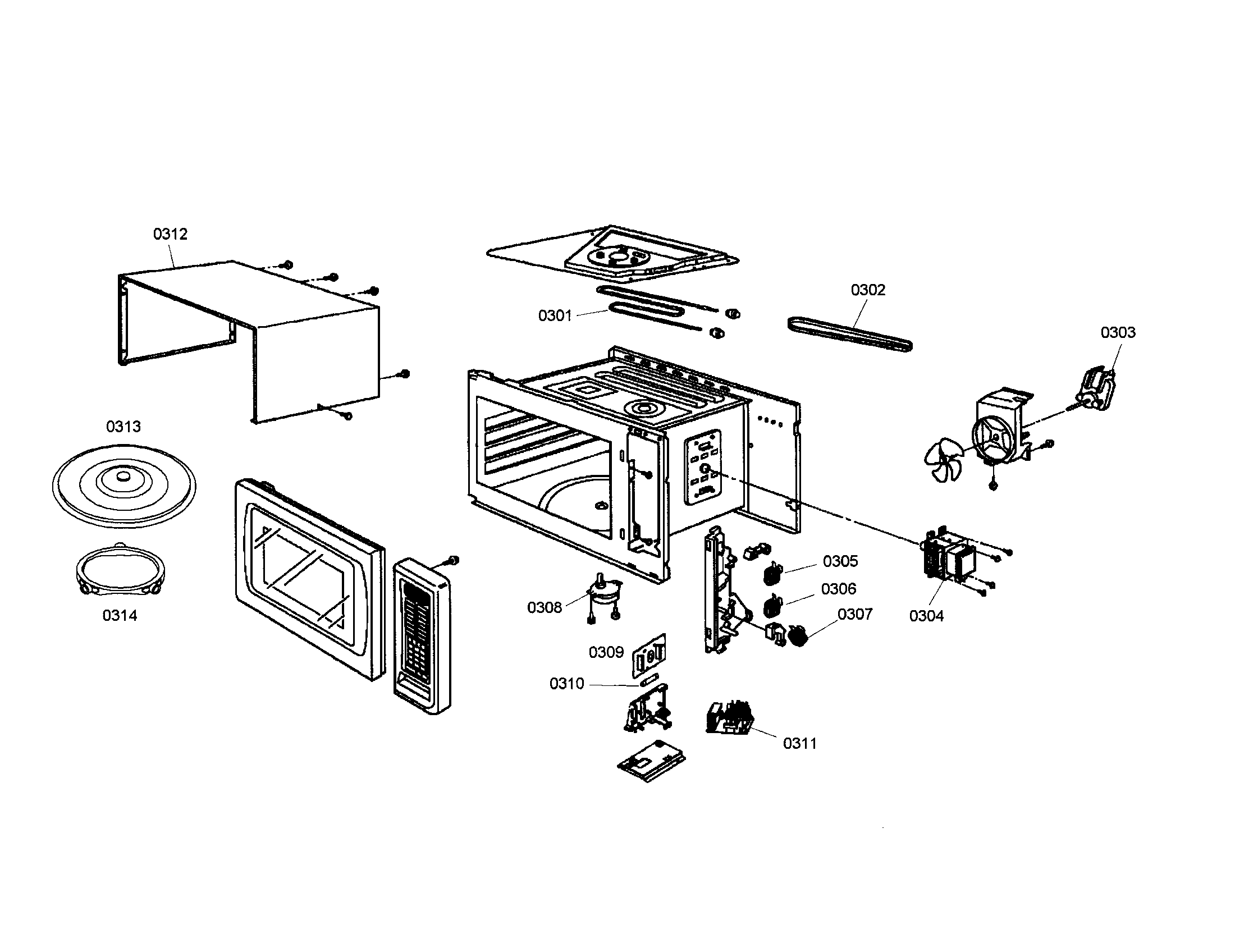 MICROWAVE CABINET