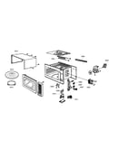 Microwave cabinet