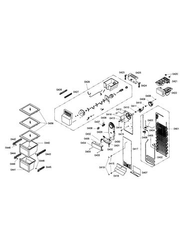 Evaporator/icemaker
