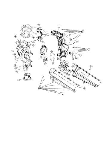 Impeller/engine cover
