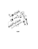 Pneumatic 3/8" reversible drill