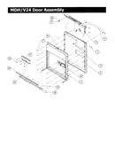 Mdh24/mdv24 door