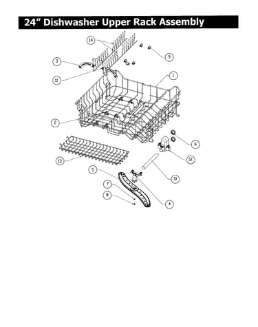 Upper rack