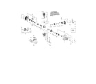 Poulan PPB335 cylinder/crankshaft/crankcase diagram