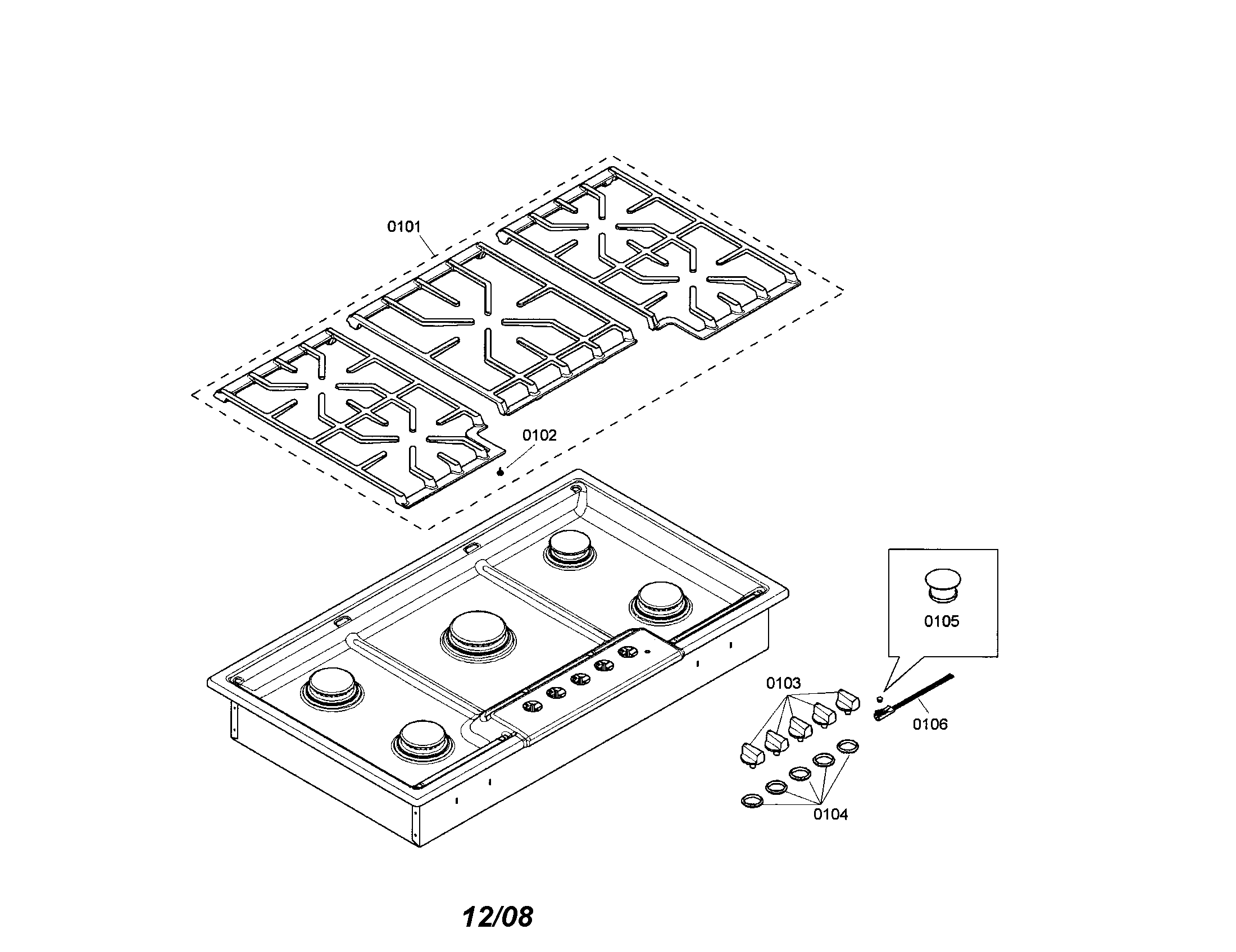 Grid/knobs