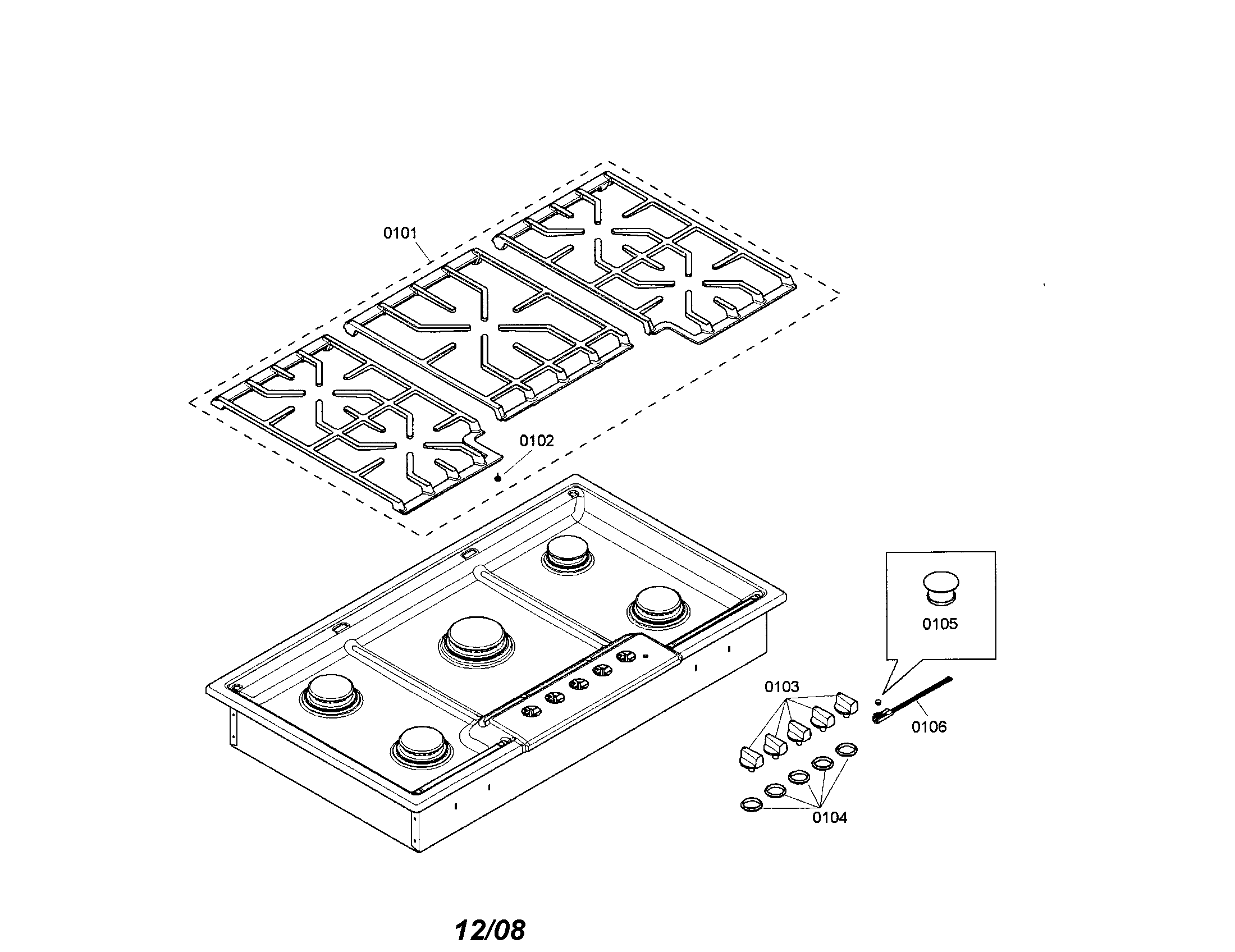 Grid/knobs