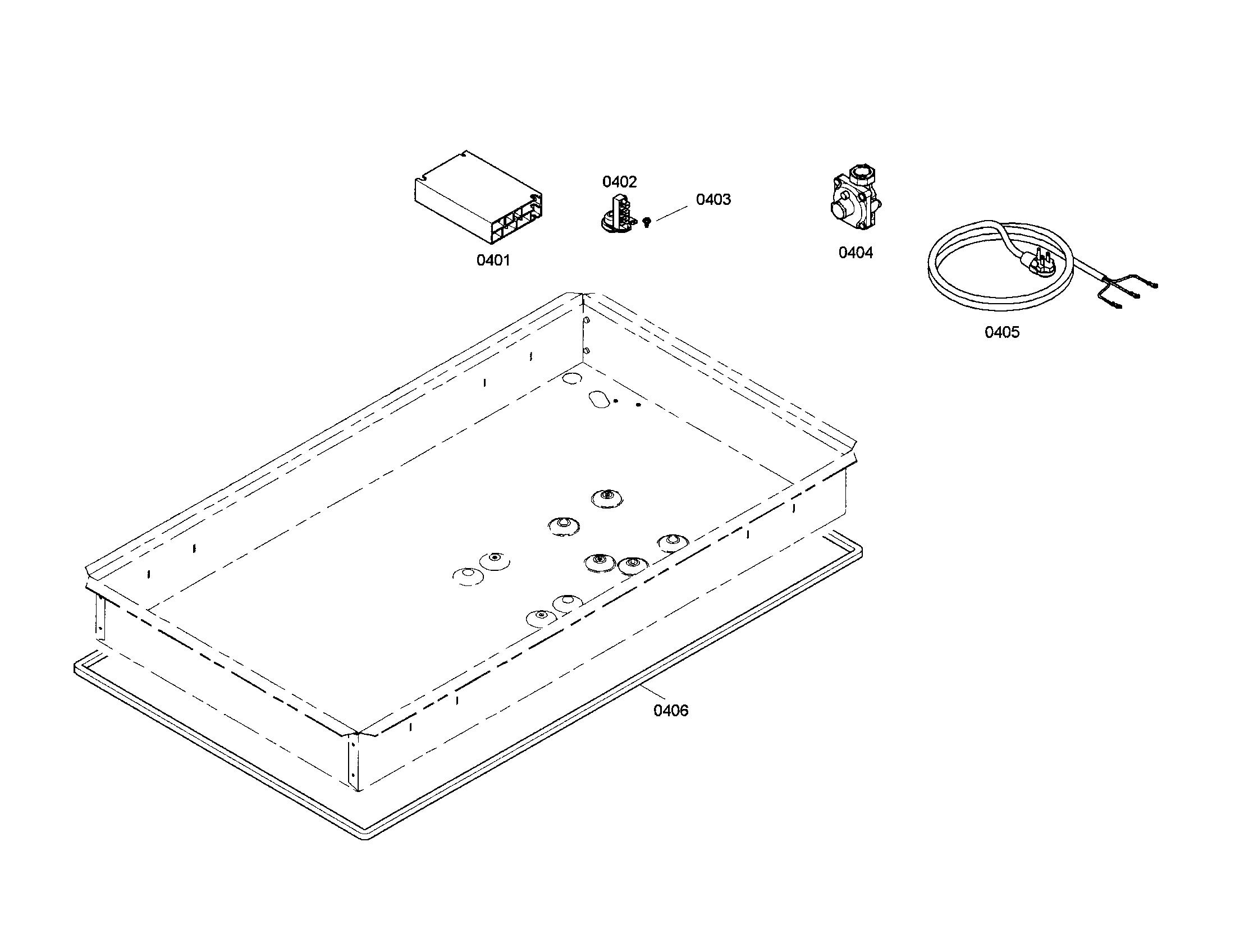 Spark module/power cord