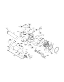 Motor support/fan housing