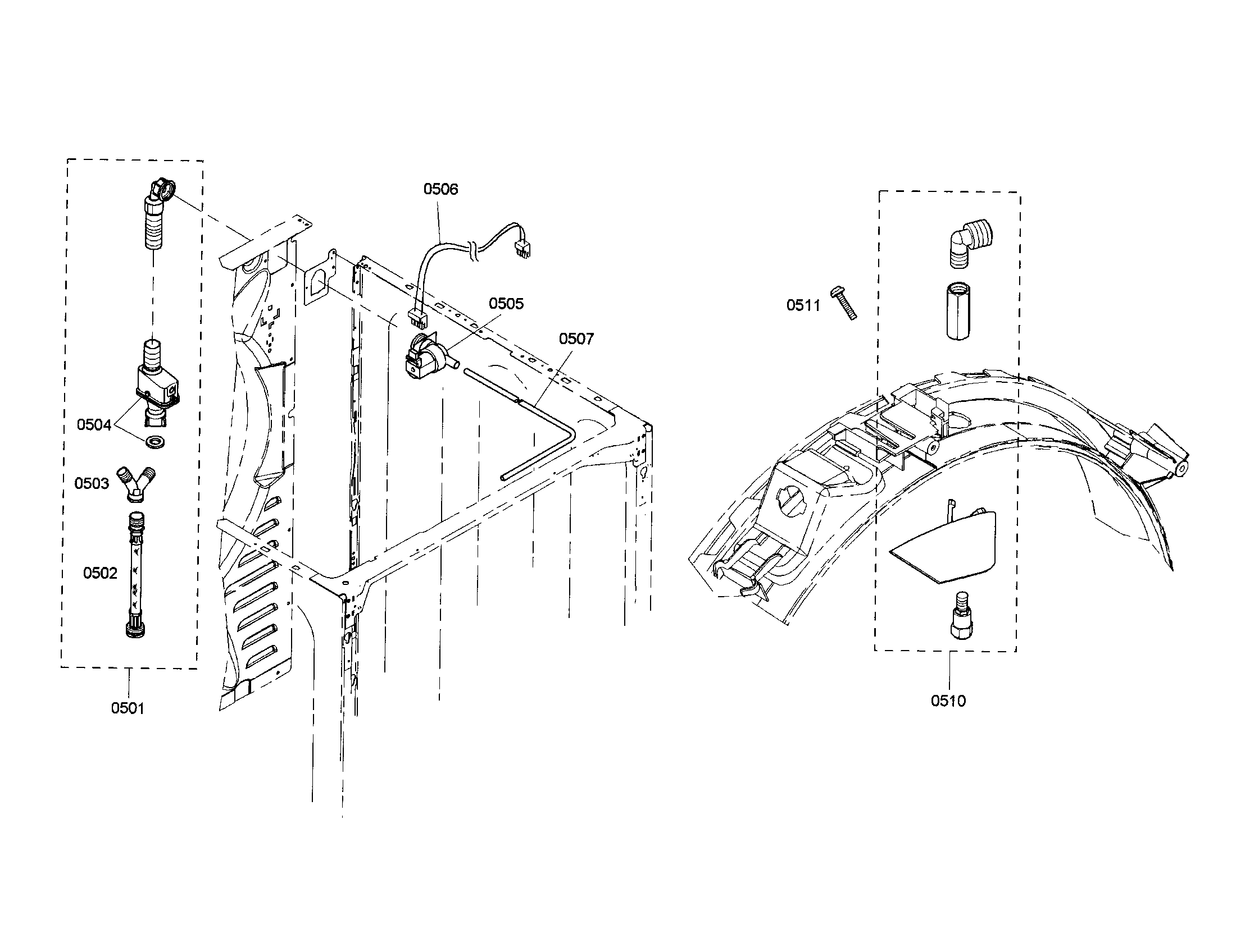 Supply hose/adapter kit