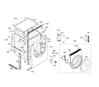 Bosch WTMC533SUS/02 body/door diagram