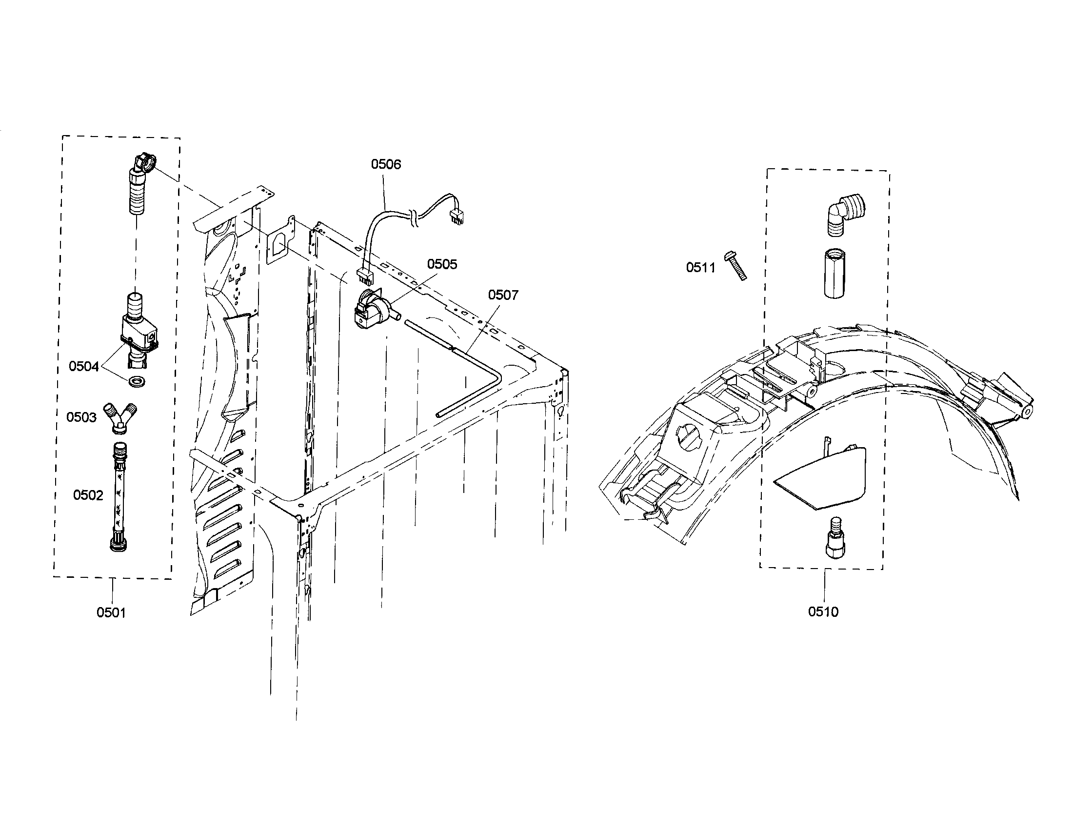Supply hose/adaptor kit