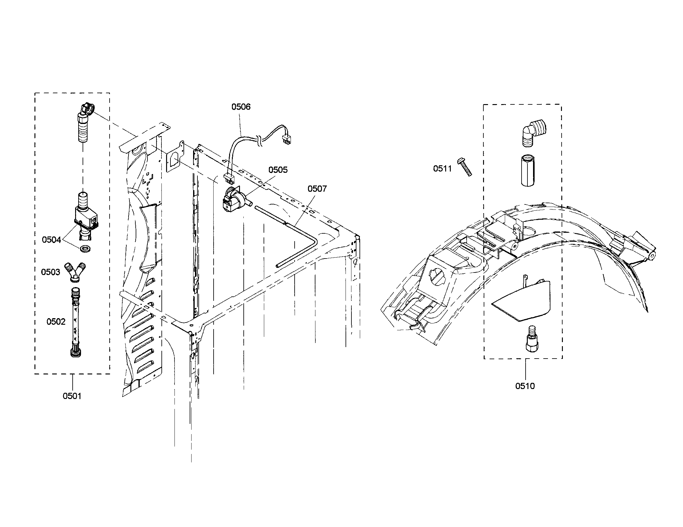 Supply hose/adapter kit