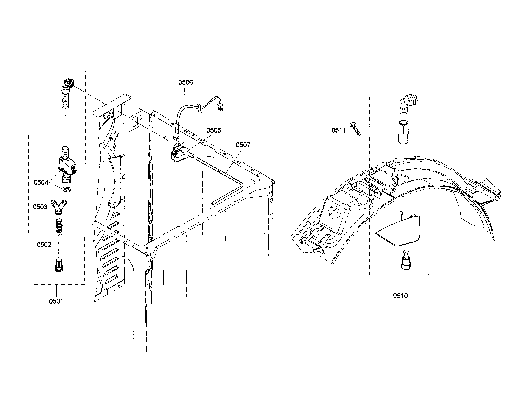 Supply hose/adapter kit