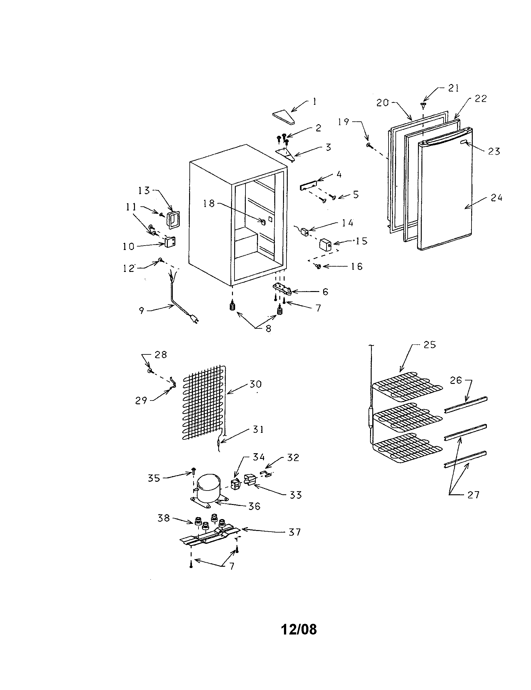 COMPACT REFRIGERATOR