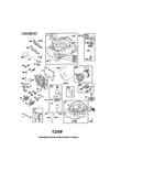 Cylinder/crankshaft/sump