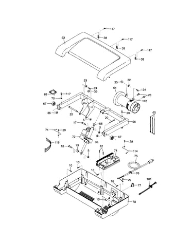 Hood/motor