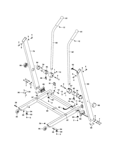 Uprights/base