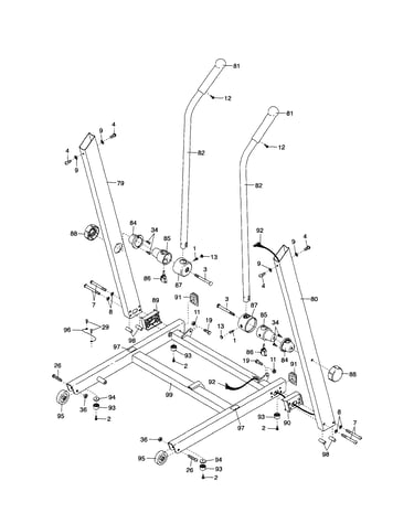 Uprights/base
