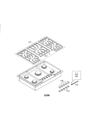 Grates/knobs