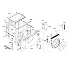 Bosch WTMC8330US/05 body/door diagram