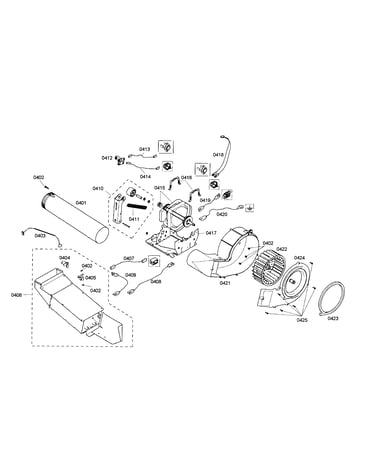 Heater/motor support