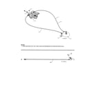 Craftsman 917881064 lever/cable rotator/steer cable diagram